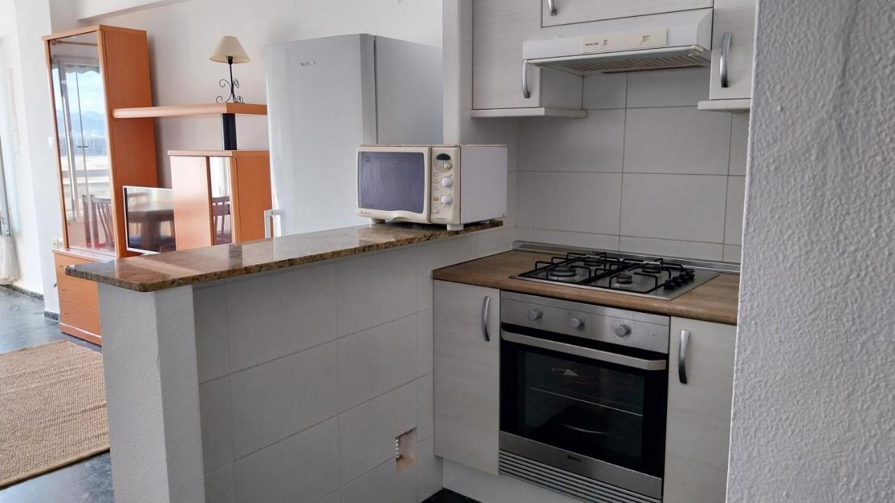 Apartamento Pequeno Frente Al Mar Con Piscina Cullera Exterior foto